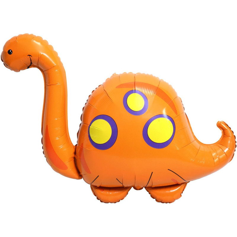 بادکنک فویلی مدل دایناسور خالدار کد DB23