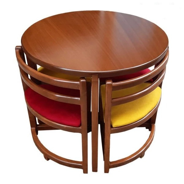 میز و صندلی ناهارخوری 4 نفره مدل کمجا اقتصادی S04