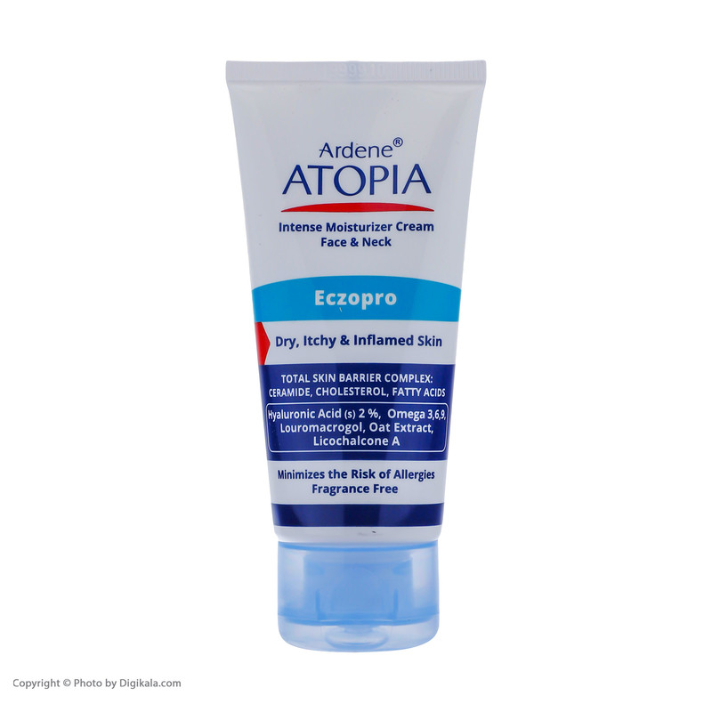 کرم مرطوب‌کننده آردن آتوپیا مدل ECZOPRO حجم 50 میلی‌لیتر