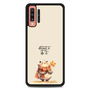 AKAM AMC-WSGA70-ANIMALS QOUTES-10 Cover For Samsung Galaxy A70