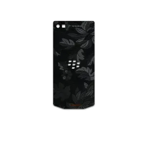 MAHOOT Black-Wildflower Cover Sticker for BlackBerry Porsche Design P9982