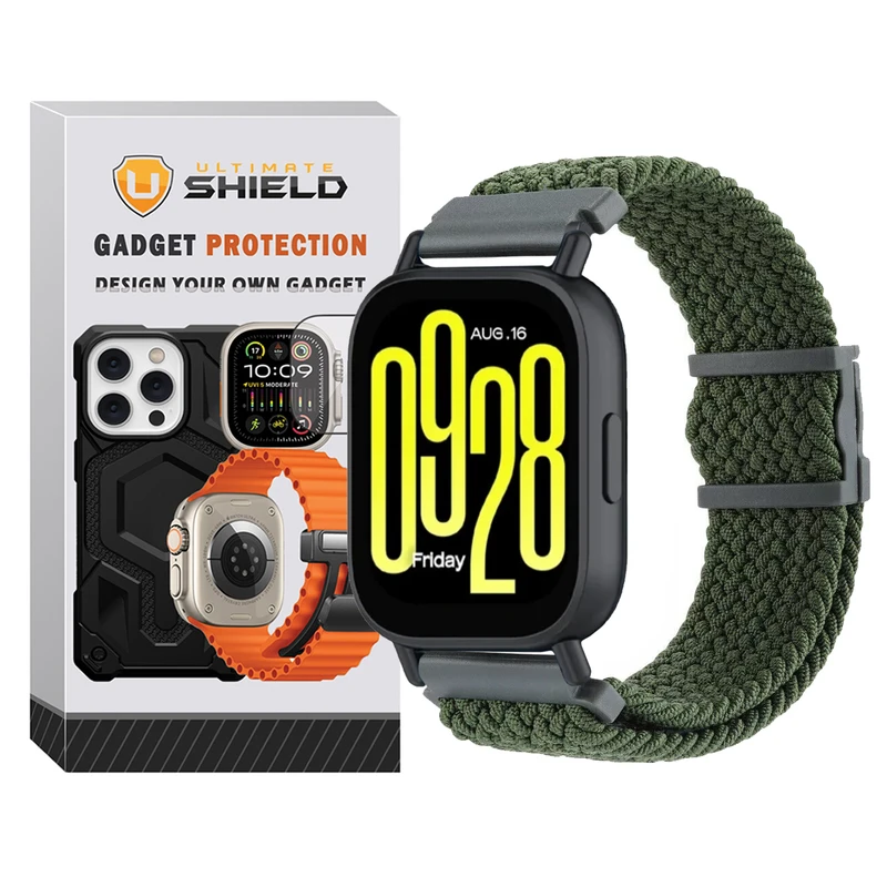 بند آلتیمیت شیلد مدل Braided Magnet UL TW مناسب برای ساعت هوشمند شیائومی Redmi Watch 5 Active / Redmi Watch 5 Lite
