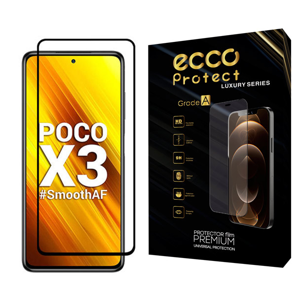 محافظ صفحه نمایش سرامیکی اکو پروتکت مدل ECG مناسب برای گوشی موبایل شیائومی Poco X3 NFC