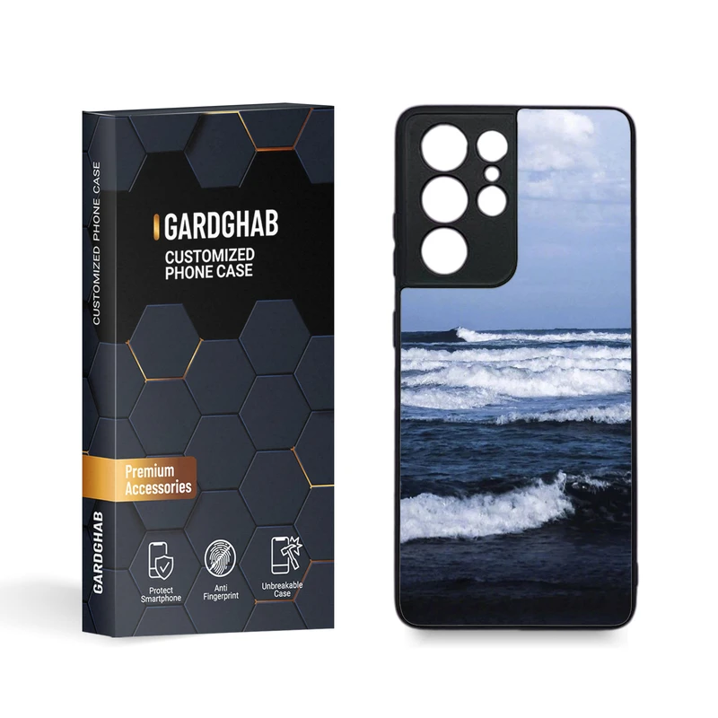  کاور گارد قاب مدل ساده مناسب برای گوشی موبایل سامسونگ Galaxy S21 Ultra