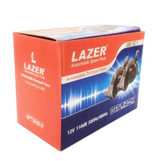 بوق خودرو لیزر مدل LZ PG 05 مناسب برای پژو پارس بسته 2 عددی