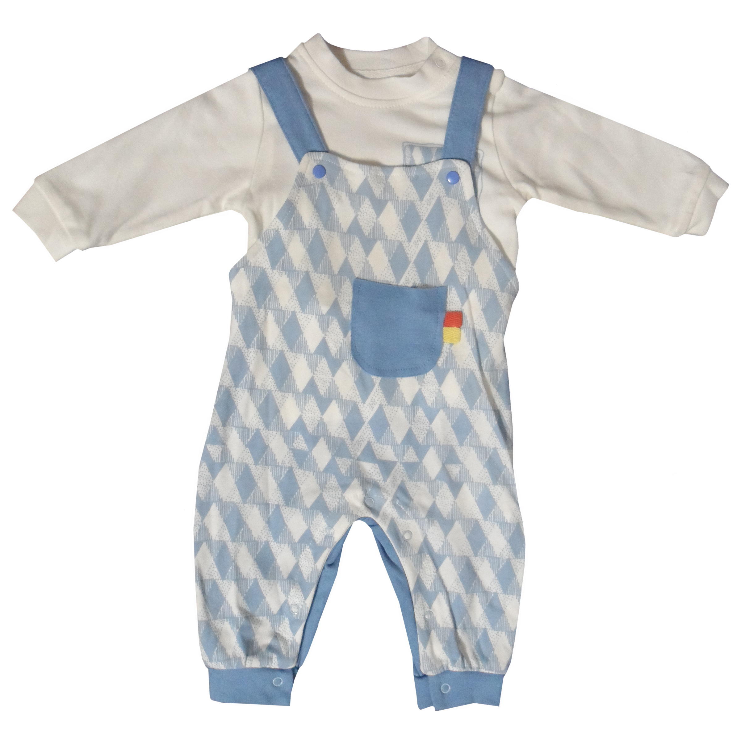 ست تیشرت و سرهمی نوزادی مدل A-twetoon