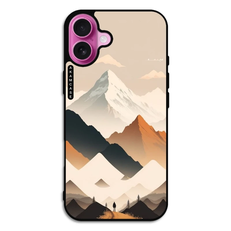 کاور آکام مدل AMC-WA16PLUS-MOUNTAINS-18 مناسب برای گوشی موبایل اپل iPhone 16 Plus