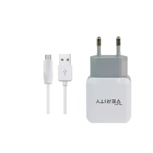 شارژر دیواری وریتی مدل AP2115 به همراه کابل تبدیل microUSB