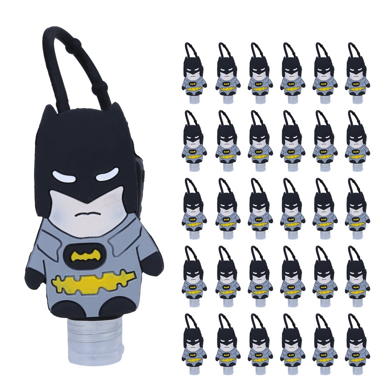 ژل ضدعفونی کننده دست آکسیکید مدل بتمن آویزدار حجم 29 میلی لیتر بسته 30 عددی