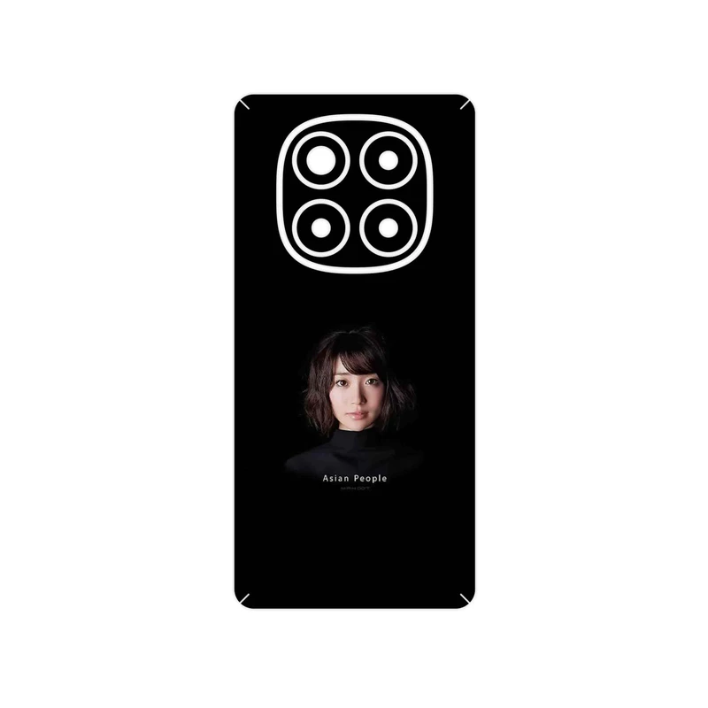 برچسب پوششی ماهوت مدل Portrait of an Asian Woman مناسب برای گوشی موبایل شیائومی Redmi Note 14 Pro 4G