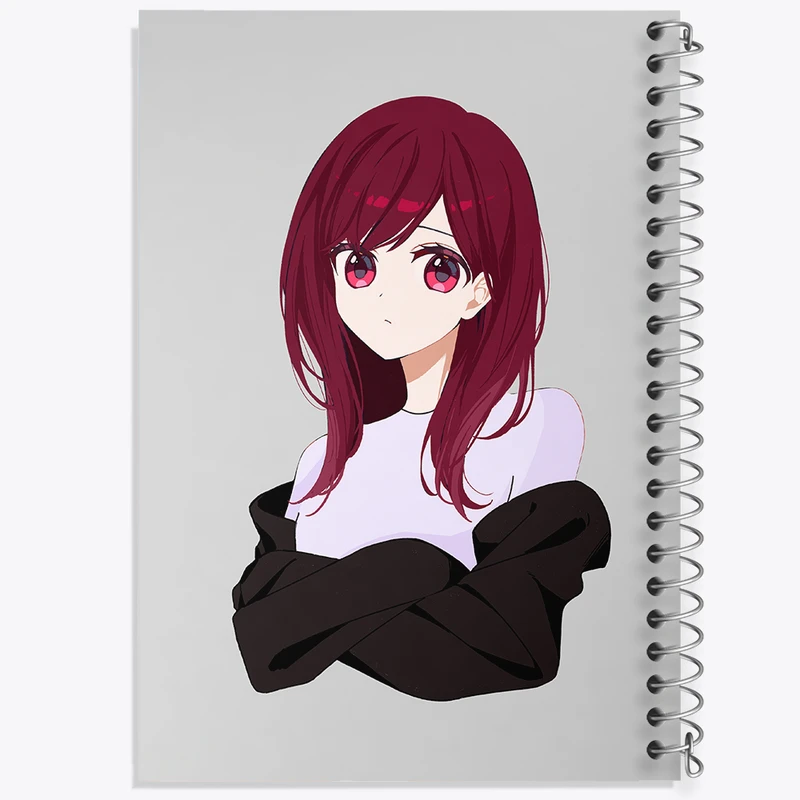 دفتر ژورنال نویسی 50 برگ خندالو مدل نقطه ای طرح کانا انیمه اوشی نو کو کد 31212