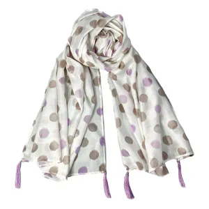 شال زنانه مدل تابستانه خال خال