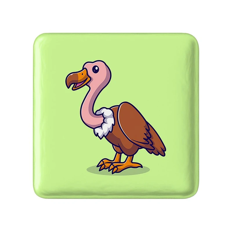 مگنت خندالو مدل حیوانات بامزه کرکس کد 29716