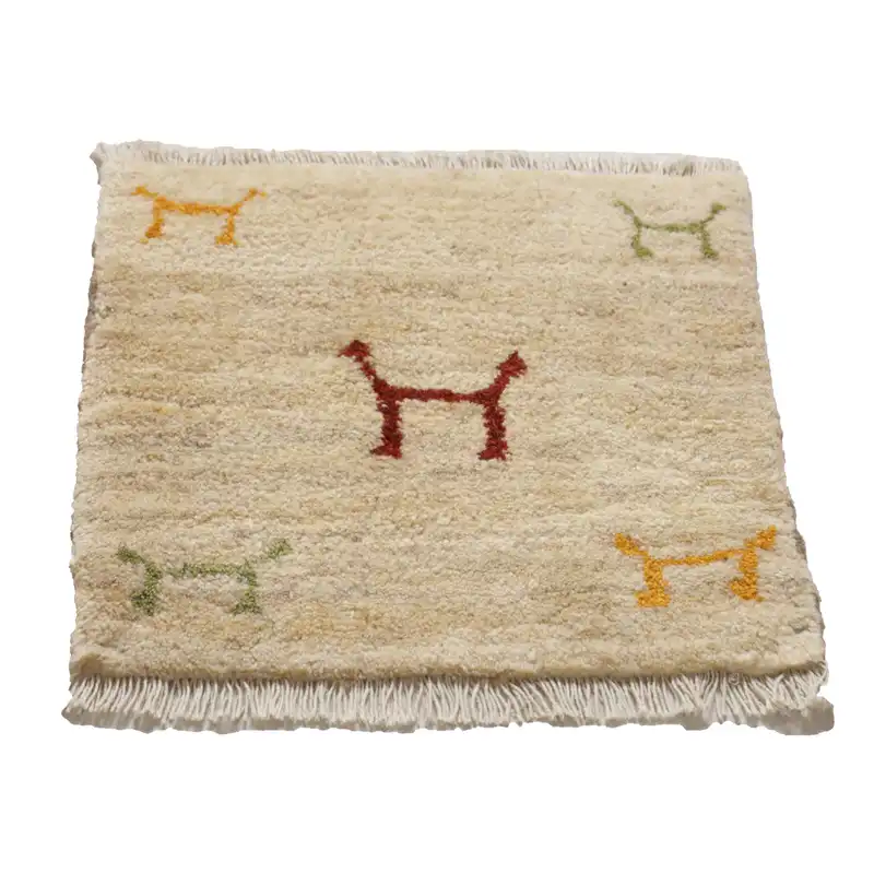 گبه دستباف یک دهم متری کد 40108143