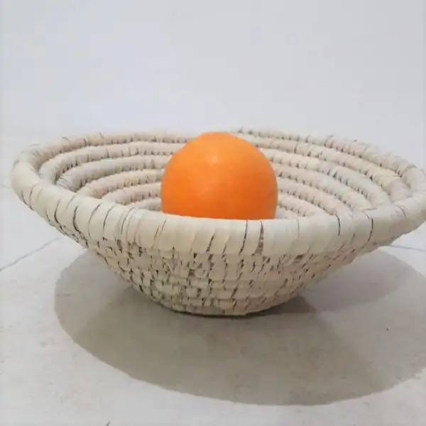 سبد حصیری مدل کپوبافی کد AX2508