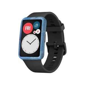 MAHOOT Blue-Ocean-Marble Cover Sticker for Huawei Watch Fit Smartwatch