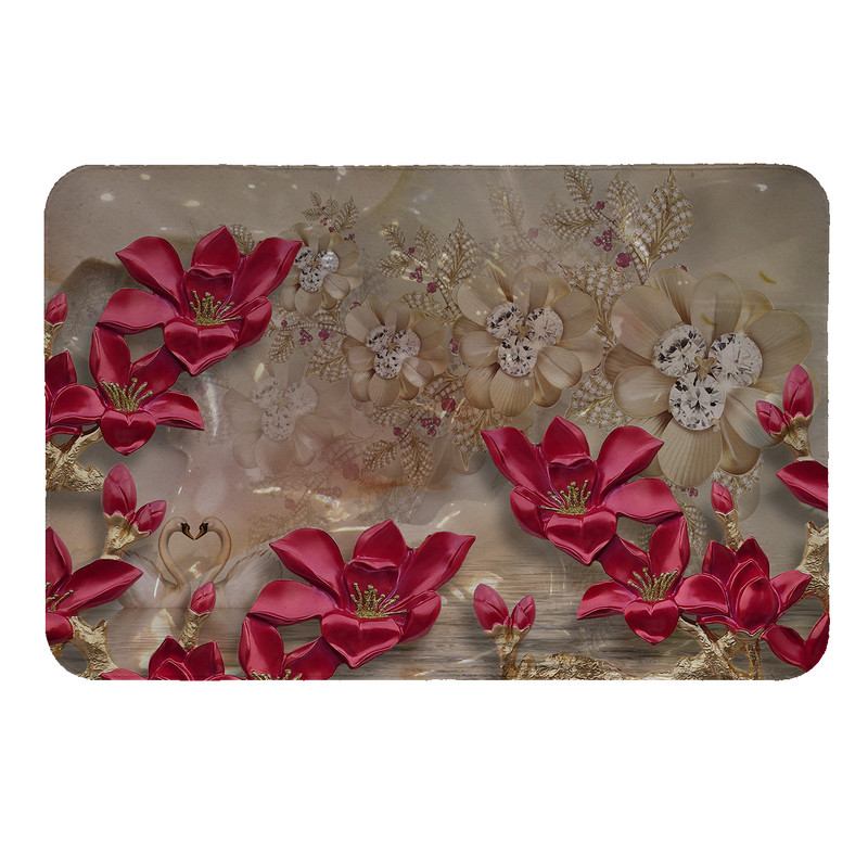 پادری طرح نیلوفر کد 5713 سایز 50 × 70 سانتی متر