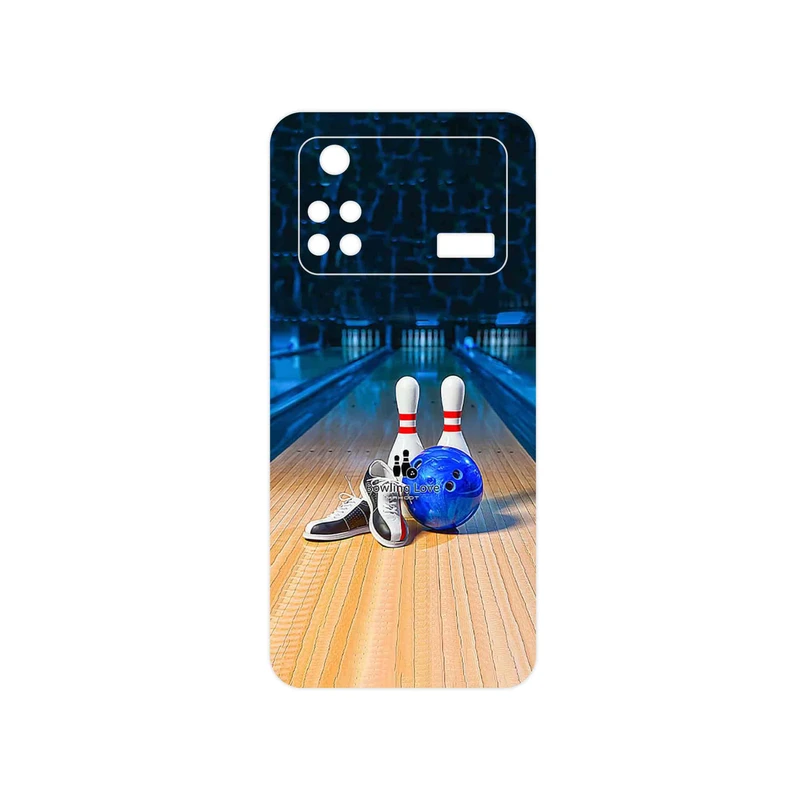 برچسب پوششی ماهوت مدل Bowling مناسب برای گوشی موبایل شیائومی Poco M4 Pro 4G