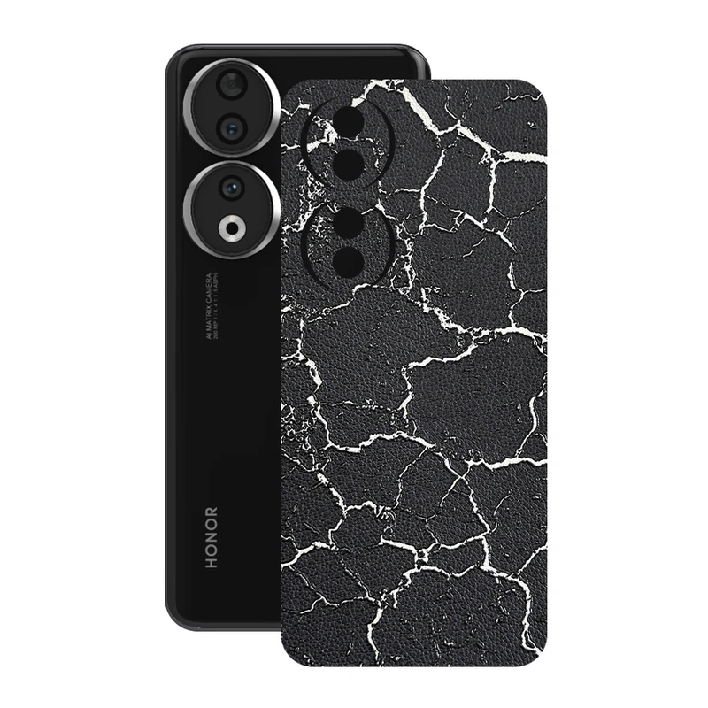 برچسب پوششی ریمکس مدل Leth طرح رعد و برق مناسب برای گوشی موبایل آنر 90