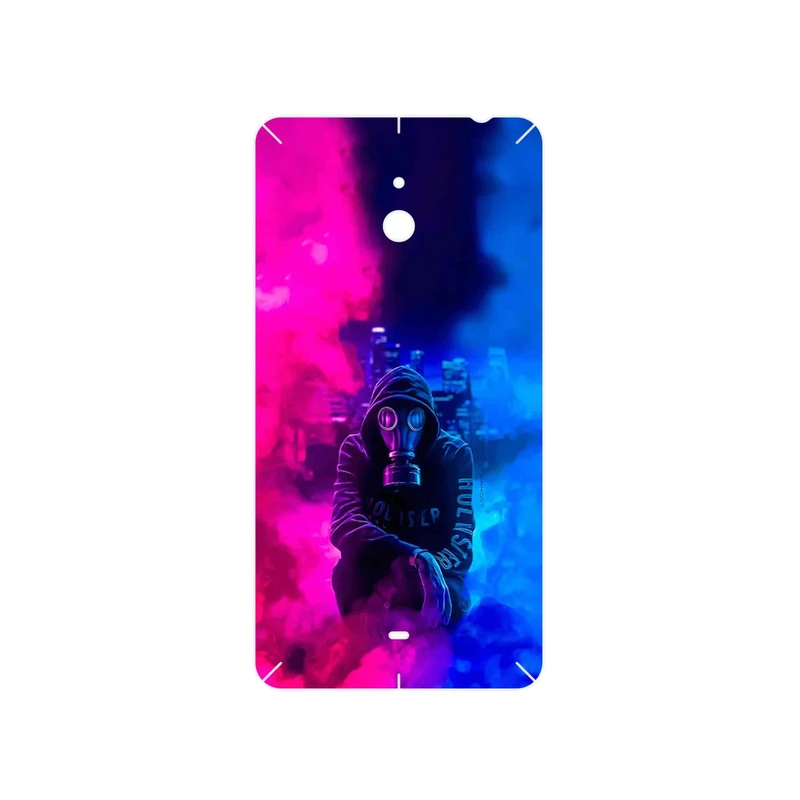 برچسب پوششی ماهوت مدل Smoke Rainbow Digital Art 2 مناسب برای گوشی موبایل نوکیا Lumia 1320