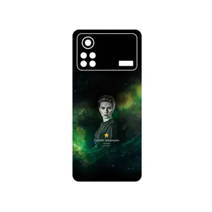 MAHOOT Scarlett Johansson Cover Sticker for Xiaomi Poco X4 Pro 5G