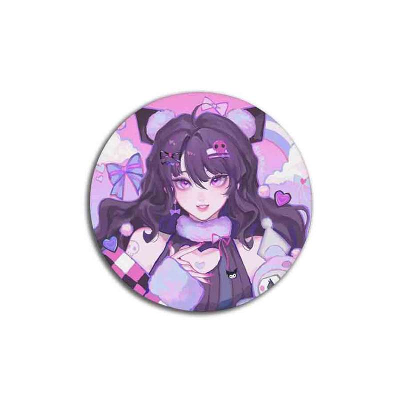 زیر لیوانی مدل کرومی کیوت کد kuromi 067