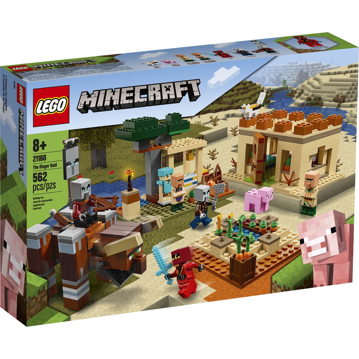 لگو سری minecraft مدل حمله ایلگار 7
