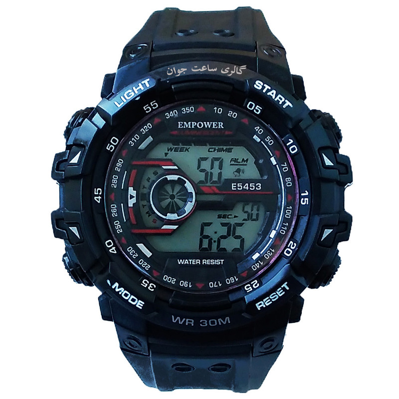 ساعت مچی دیجیتال پسرانه مدل چراغدار کرنومتردار ضدآب کد 10 ساعت مچی دیجیتال پسرانه مدل چراغدار کرنومتردار ضدآب کد 10