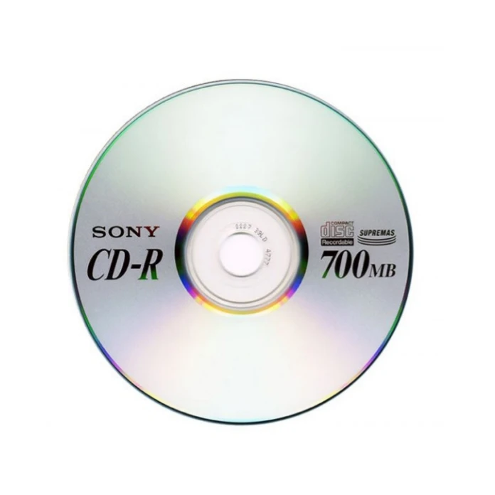 سی دی خام سونی مدل CD-R بسته ۵۰ عددی