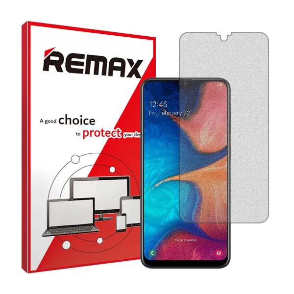 محافظ صفحه نمایش مات ریمکس مدل HyMTT مناسب برای گوشی موبایل سامسونگ Galaxy A20 