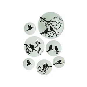 دیوار کوب طرح گنجشک مجموعه 7 عددی