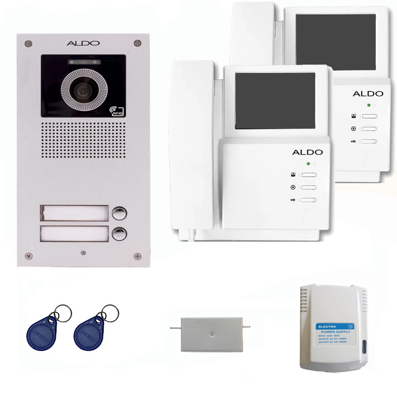 دربازکن تصویری کارتی آلدو مدل 412card2 مجموعه 5  عددی