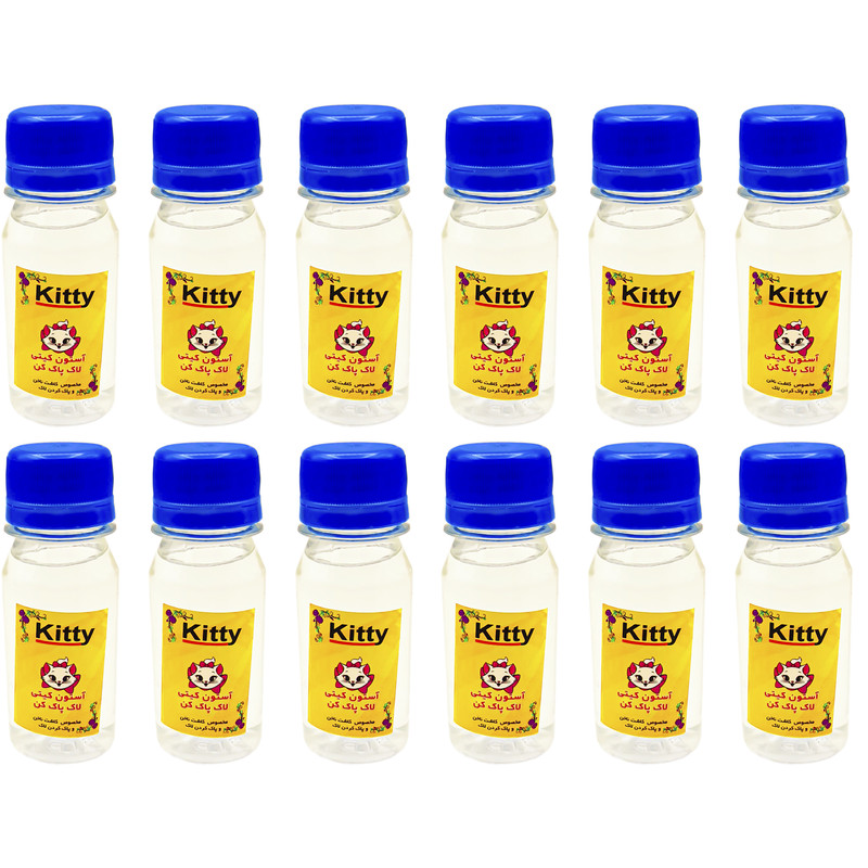 استون کیتی مدل KI-90 حجم 60 میلی لیتر مجموعه 12 عددی