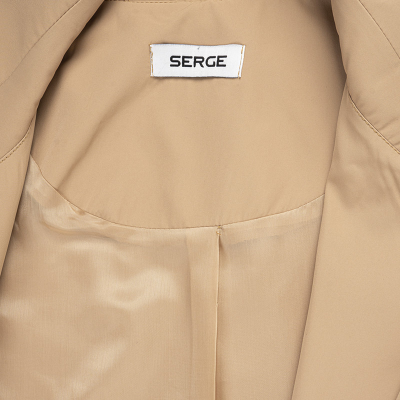 بارانی زنانه سرژه 228155 رنگ شتری