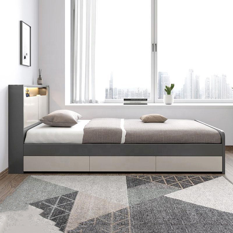 تخت خواب دو نفره مدل لونا سایز 90×200 سانتی متر