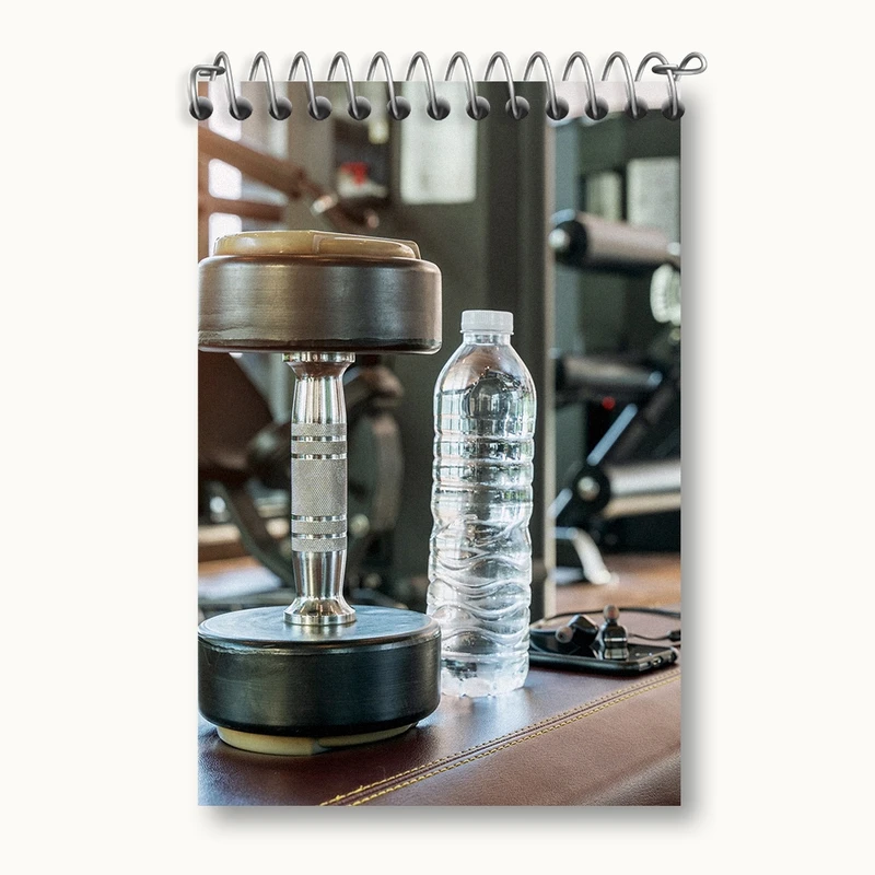 دفتر یادداشت 50 برگ خندالو مدل باشگاه و ورزش کد F1508