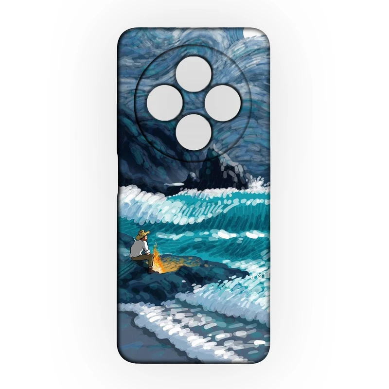 کاور طرح ونگوگ کد 366 مناسب برای گوشی موبایل شیائومی Redmi 14C