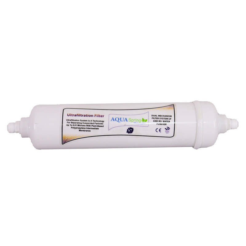 فیلتر دستگاه تصفیه آب آکوآ اسپرینگ مدل F-S7-W8L مجموعه 7 عددی به همراه رسوبگیر گلیتز