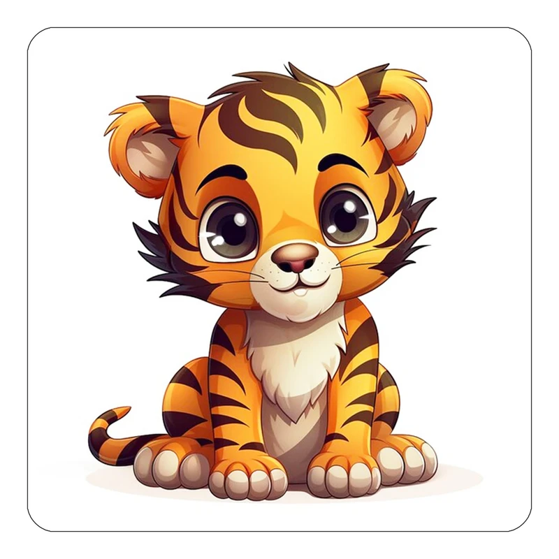 مگنت کاکتی طرح حیوانات کارتونی مدل mp27489