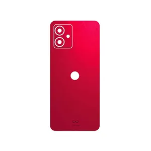 MAHOOT Matte-Warm-Red Cover Sticker for Motorola Moto G14