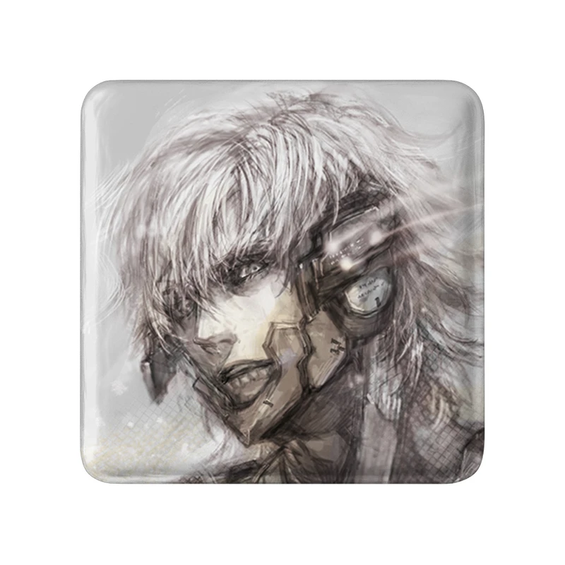 مگنت خندالو طرح بازی متال گیر (Metal Gear) مدل مربعی کد 33165