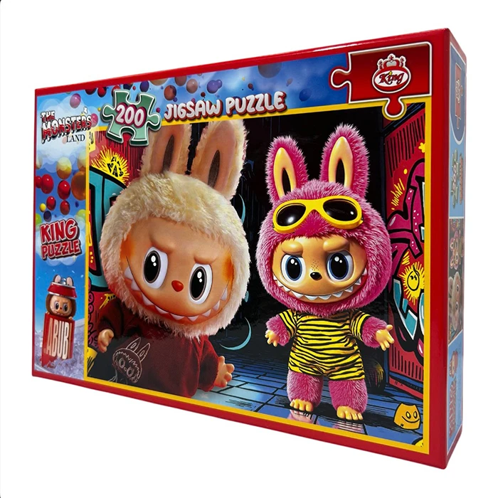 پازل 200 تکه کینگ مدل لبوبو مناسب برای 5 سال به بالا