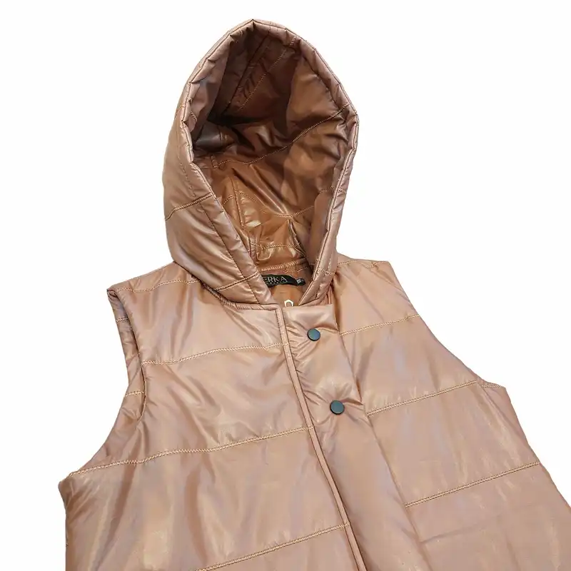 پافر زنانه مدل 1531 رنگ قهوهای