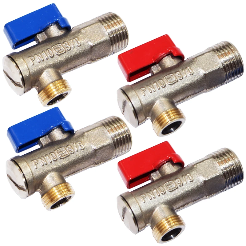 شیر پیسوار ققنوس مدل استاندارد برنجی فیلتردار مجموعه 4 عددی