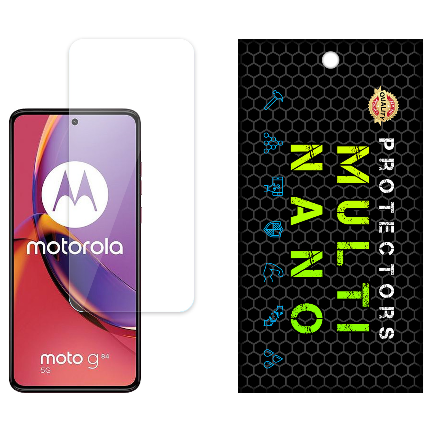 محافظ صفحه نمایش مولتی نانو مدل X-S1N مناسب برای گوشی موبایل موتورولا Moto G84