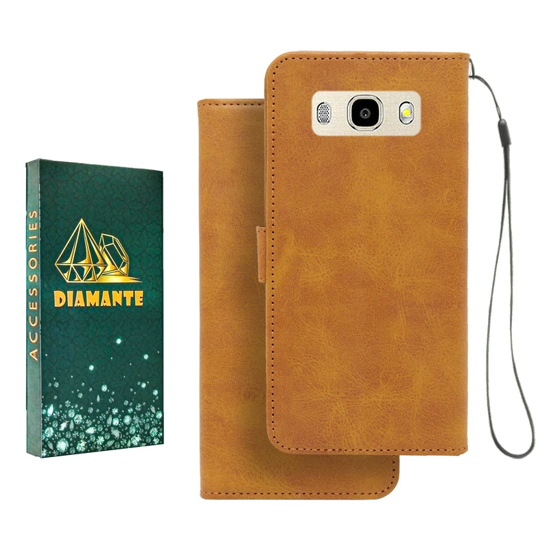 کیف کلاسوری دیامانته مدل Mortand Gn مناسب برای گوشی موبایل سامسونگ Galaxy J710 / J7 2016