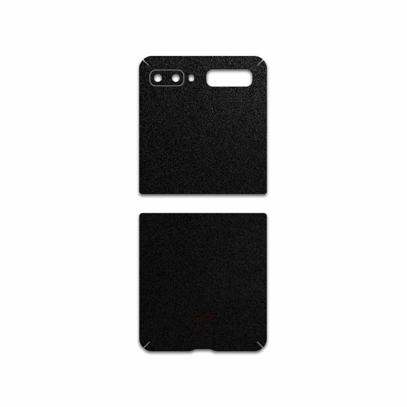 برچسب پوششی ماهوت مدل Black-Suede مناسب برای گوشی موبایل سامسونگ Galaxy Z Flip