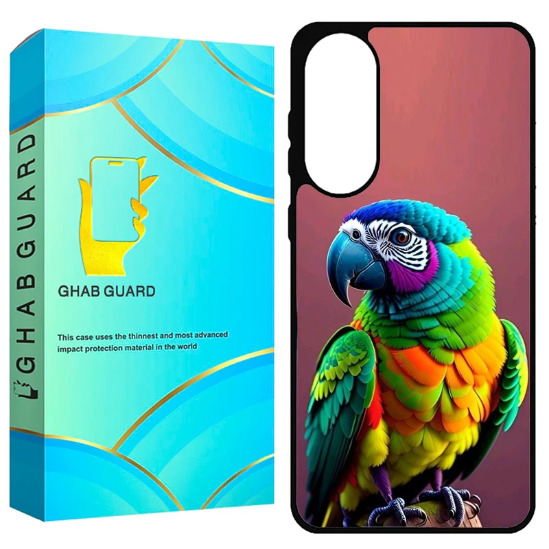 کاور قاب گارد طرح طوطی مدل S25EG مناسب برای گوشی موبایل سامسونگ Galaxy S25 Edge