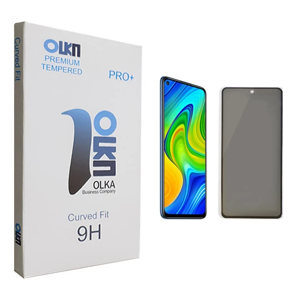 محافظ صفحه نمایش حریم شخصی الکا مدل +PRO مناسب برای گوشی موبایل شیائومی Redmi Note 9s