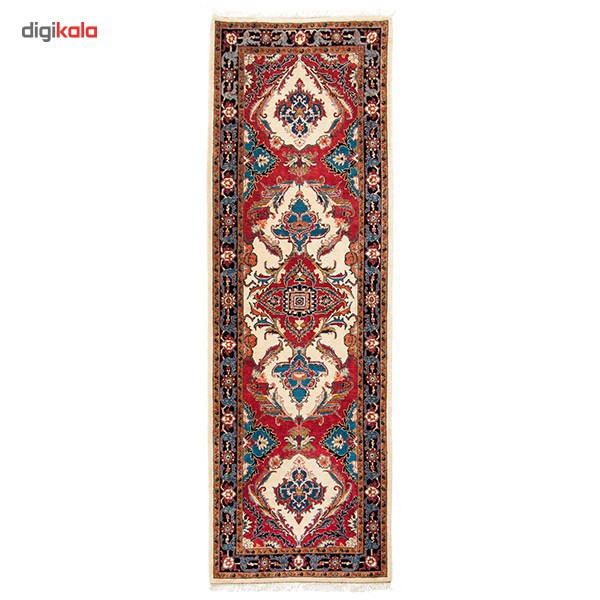 فرش دستبافت کناره طول سه و نیم متری سی پرشیا کد 101877